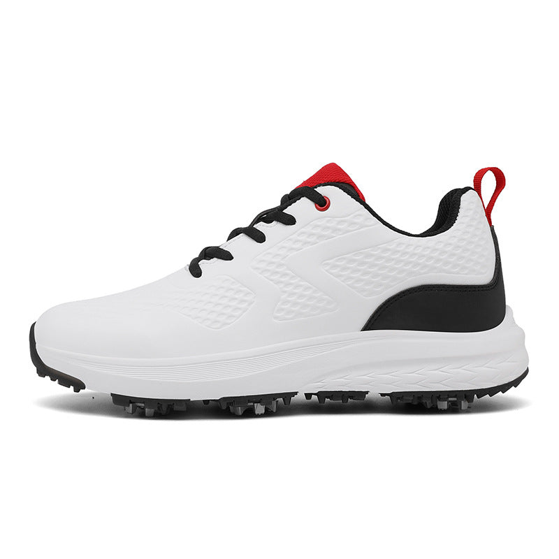 Men's Detachable Spikes Golf Shoes Anti-Slip and Durable