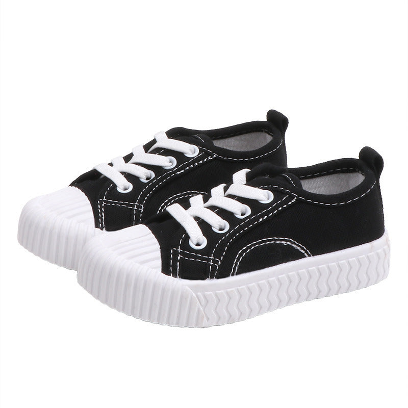 Buy Autumn Korean Style Children's Candy Colored Canvas Shoes