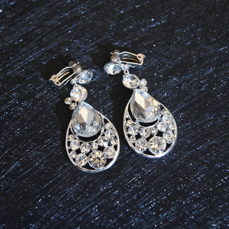 Buy Wedding Accessories Bridal Headdress Crown Necklace Earrings