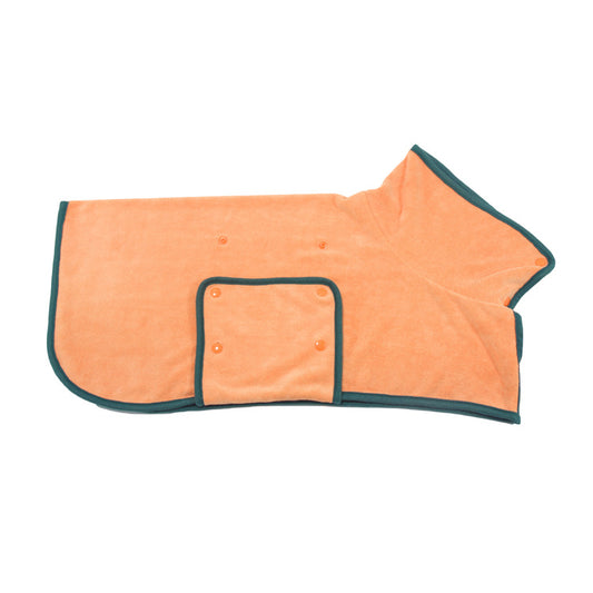 Buy Waist-Wrapped Microfiber Pet Bathrobe Super Absorbent Towel