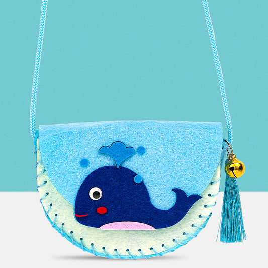Cartoon Non-Woven Wallet – Kids DIY Kindergarten Craft Kit