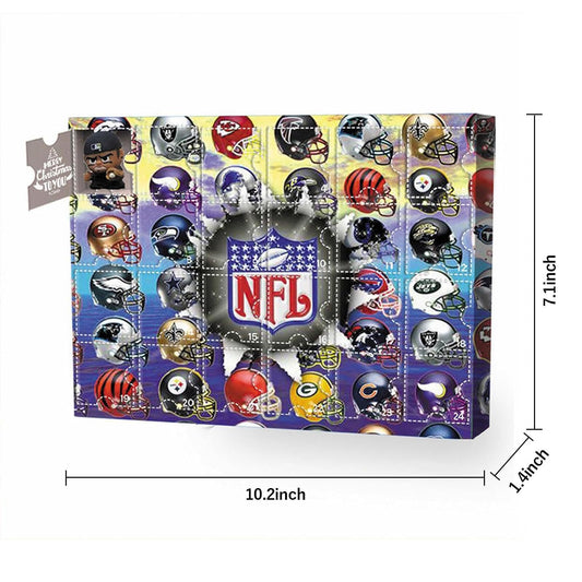 NFL Super Bowl Advent Calendar with Blind Box Gift Surprises