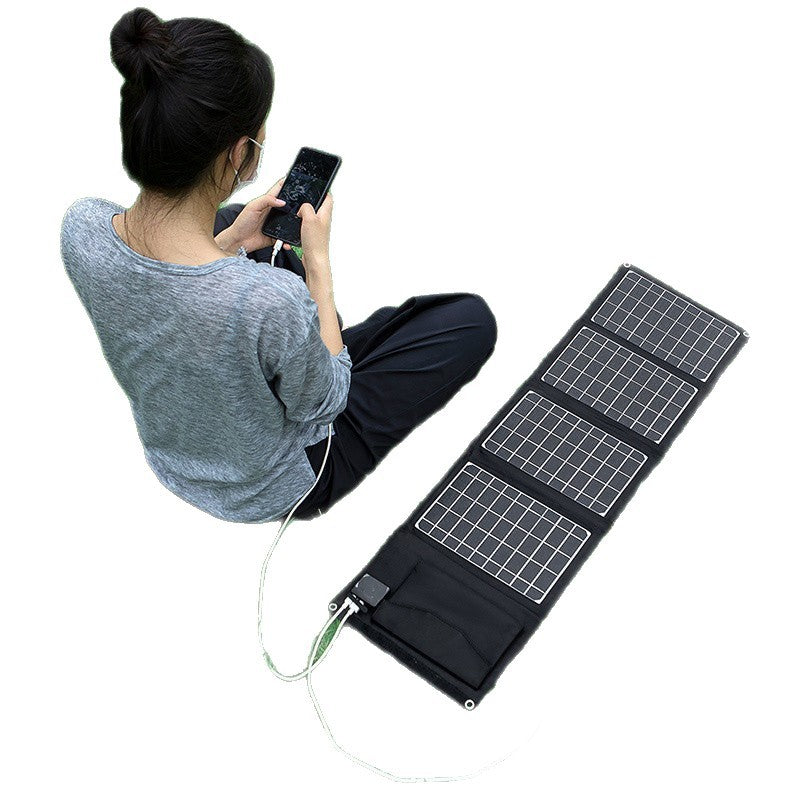 Foldable Solar Charger Panel for Outdoor and Travel Power