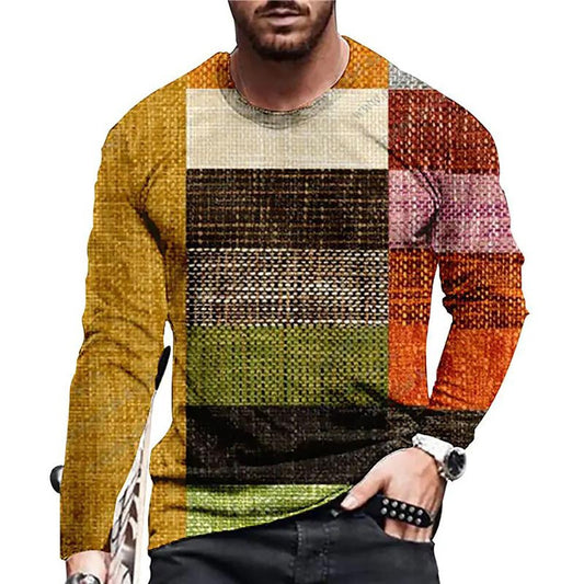 Buy Men’s 3D Digital Printed Round Neck Fashion T-Shirt