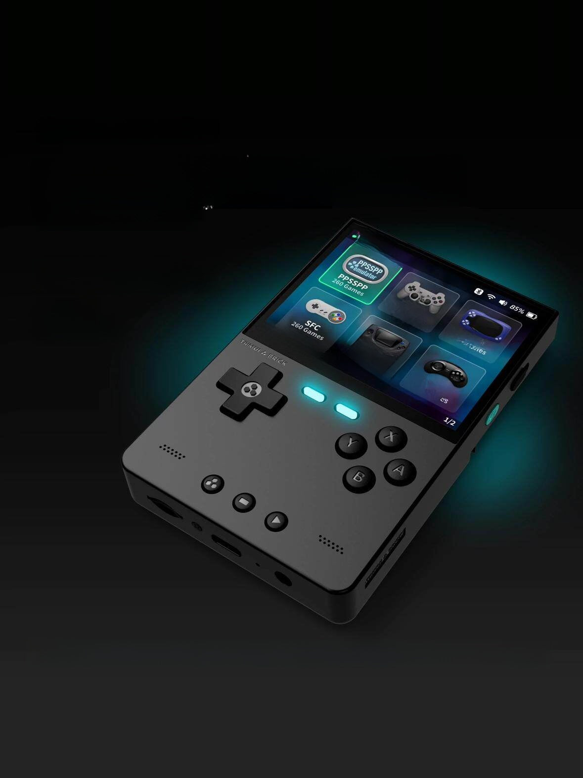 Vertical Screen Handheld Game Console with Smooth Gameplay