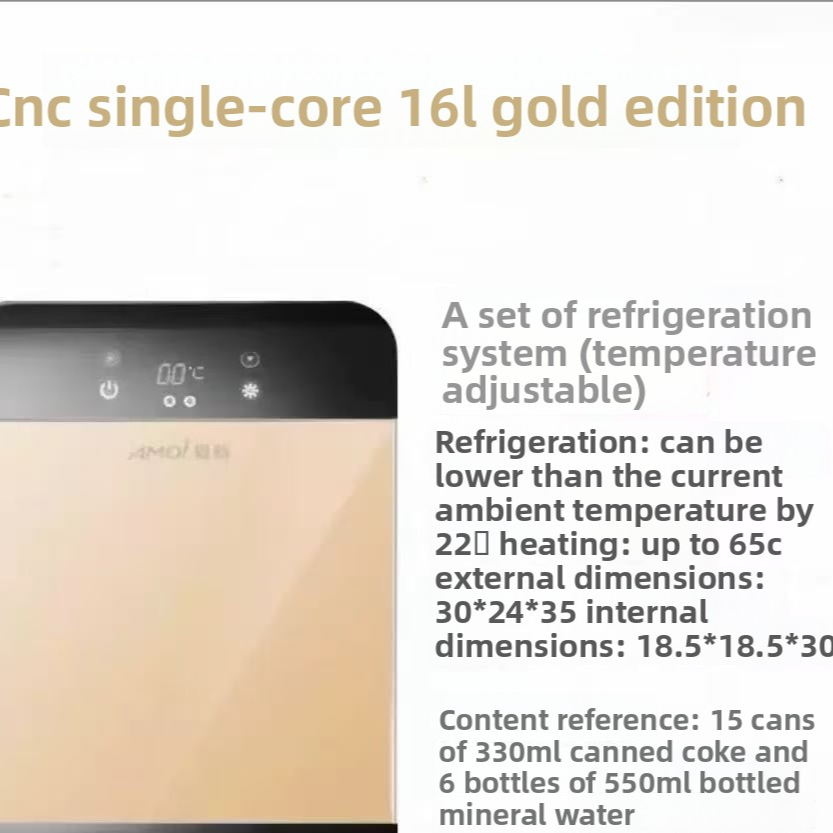 Portable Semiconductor Car Refrigerator 8L Dual Power