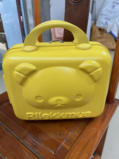 A 14-inch cosmetic case small suitcase