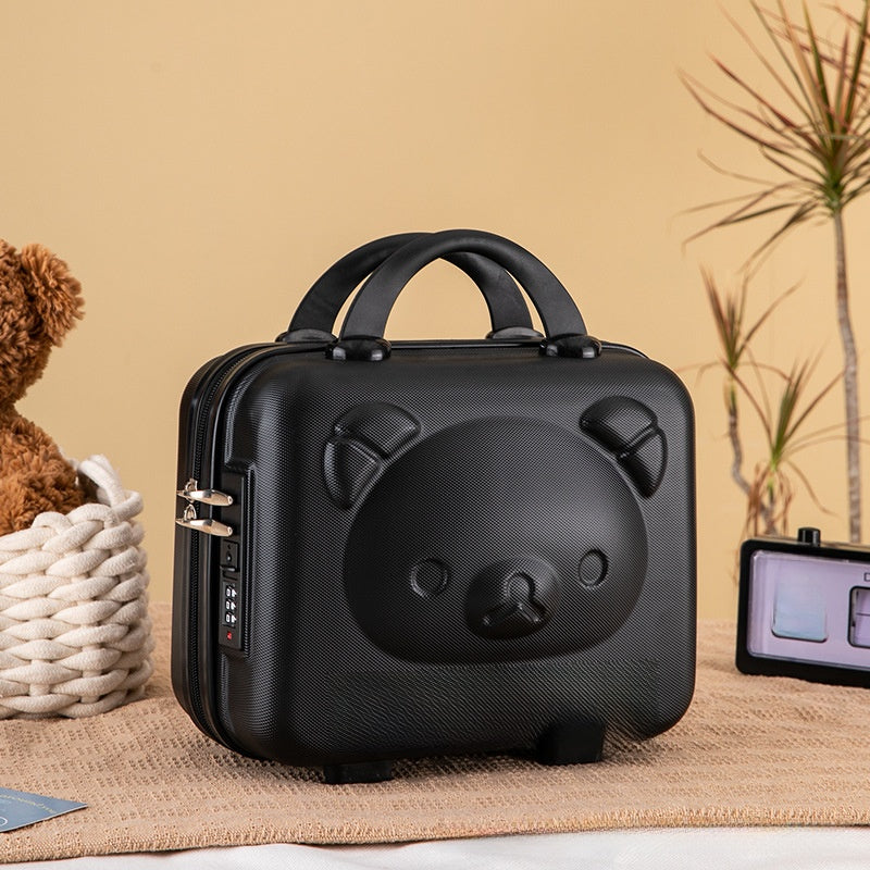 A 14-inch cosmetic case small suitcase