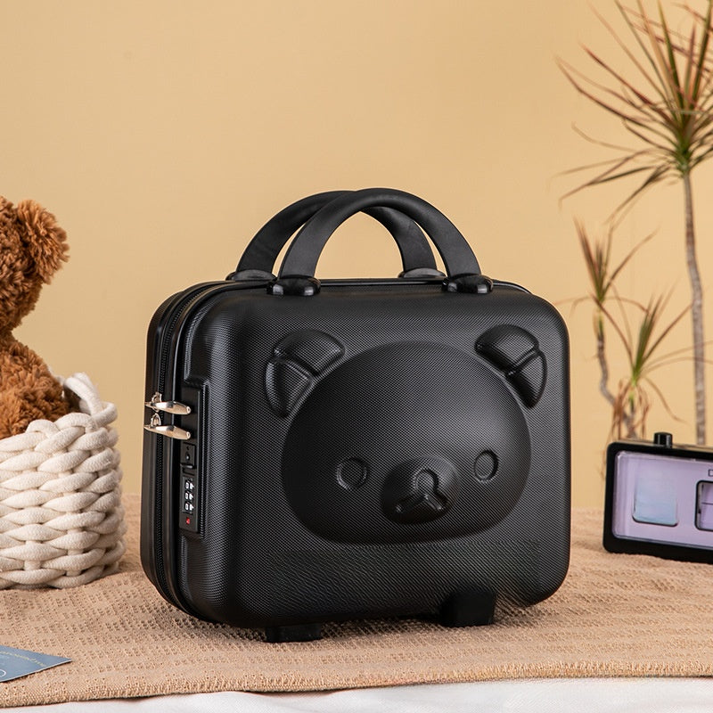 A 14-inch cosmetic case small suitcase