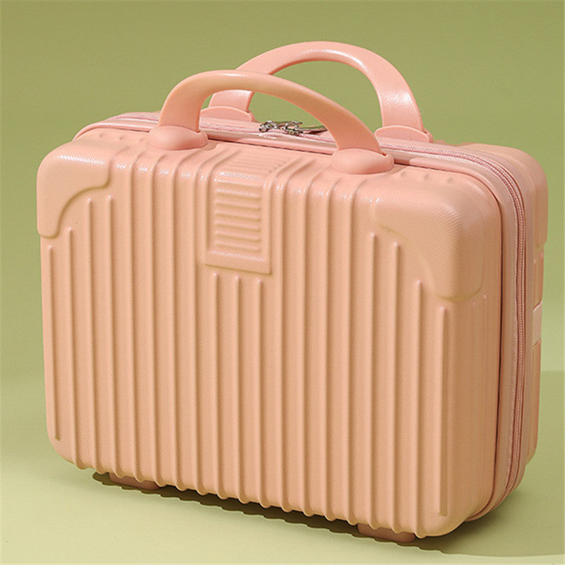 A 14-inch mini hand-held cosmetic case