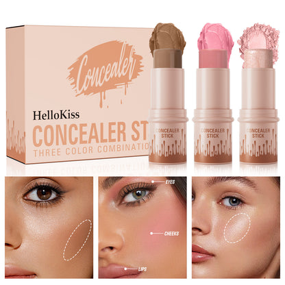 A 3-piece set of contouring sticks