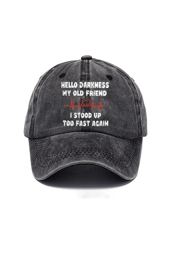 A baseball cap