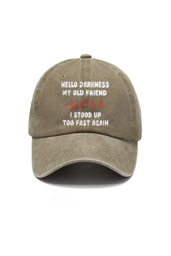 A baseball cap