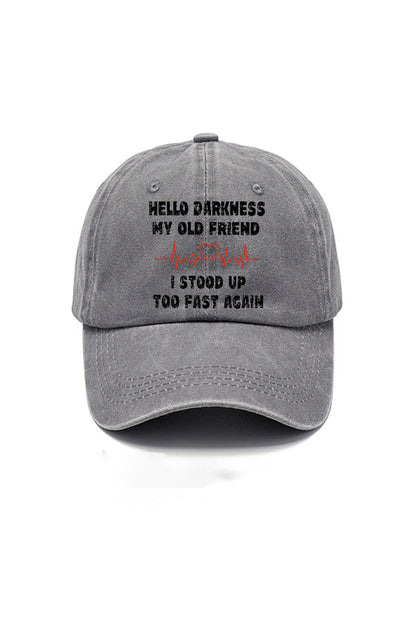 A baseball cap