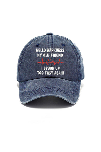 A baseball cap