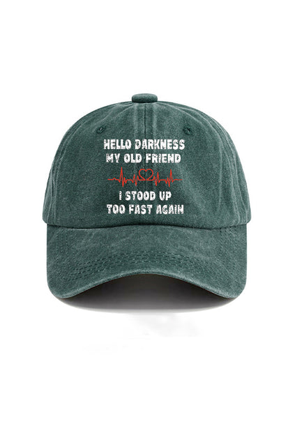A baseball cap