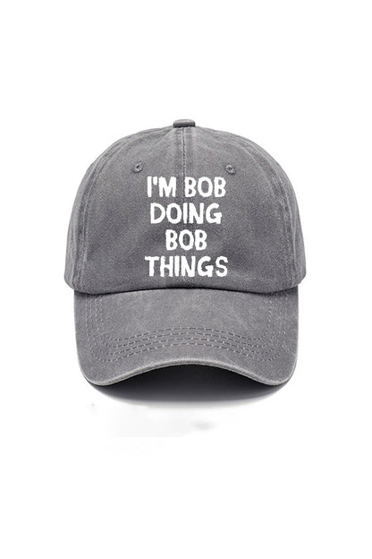 A baseball cap