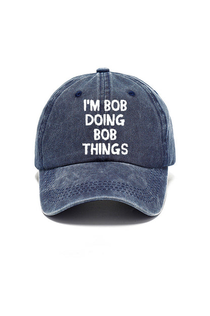 A baseball cap