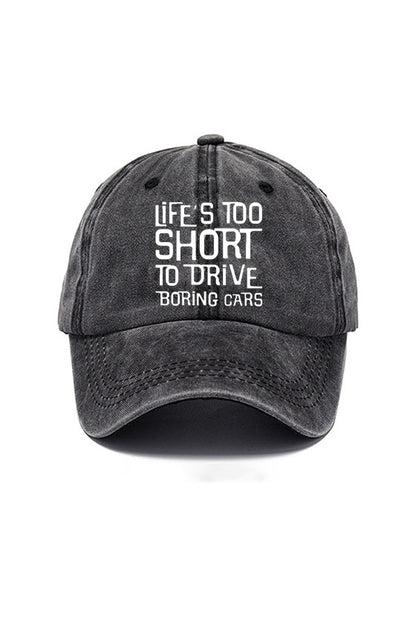 A baseball cap