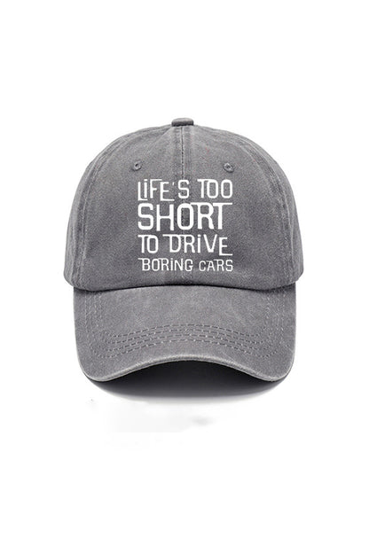 A baseball cap