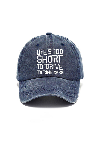 A baseball cap