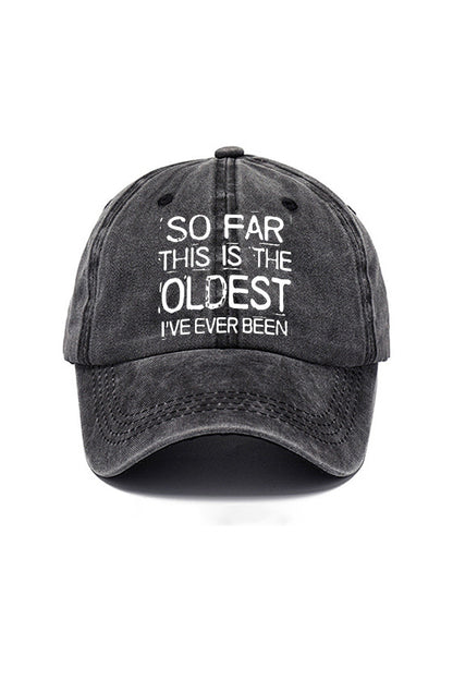 A baseball cap