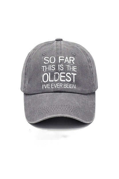 A baseball cap