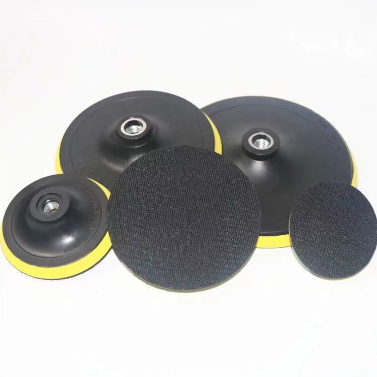 A covered accessory polishing disc