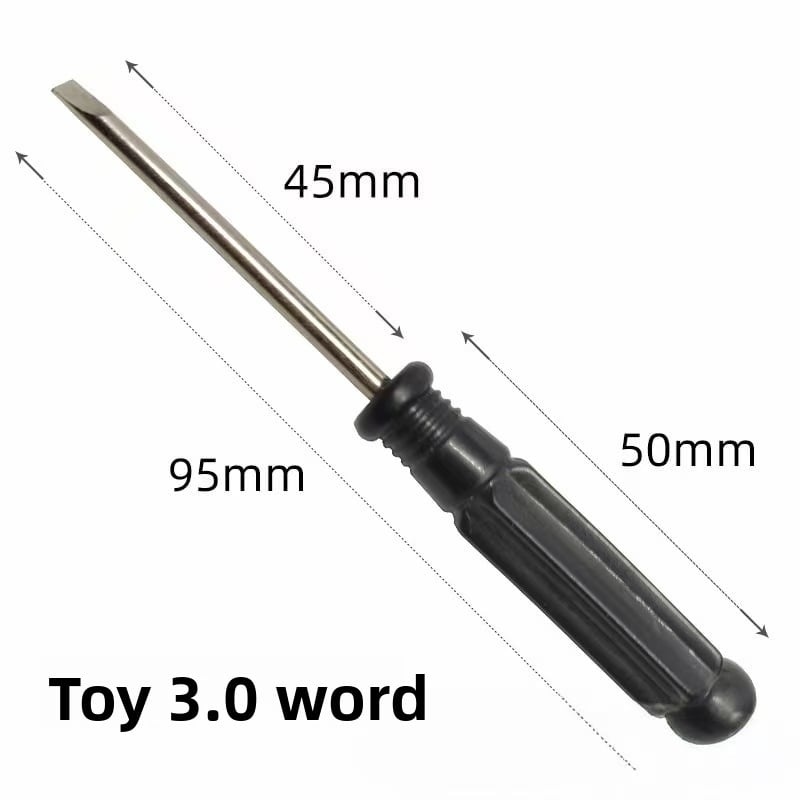 A cross-shaped small screwdriver