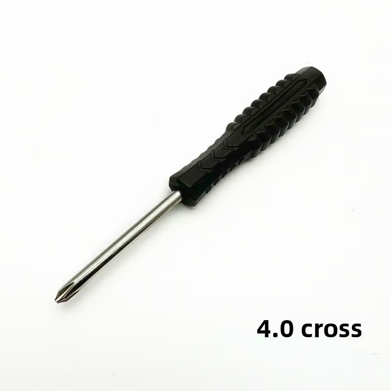 A cross-shaped small screwdriver