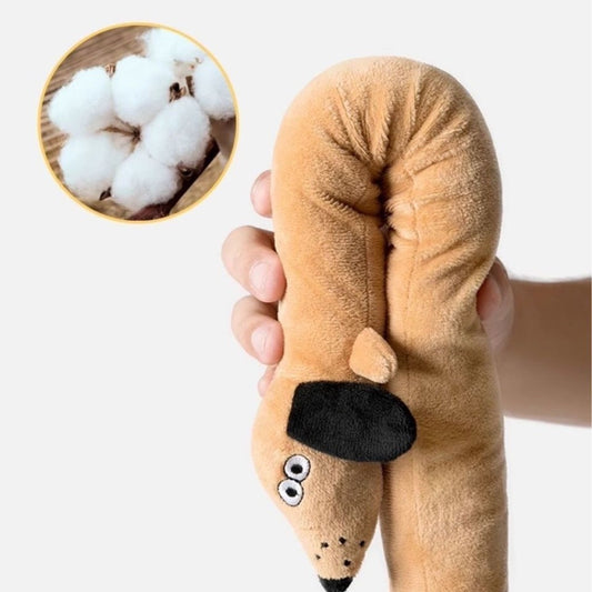 A dog plush toy