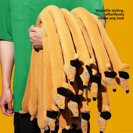 A dog plush toy