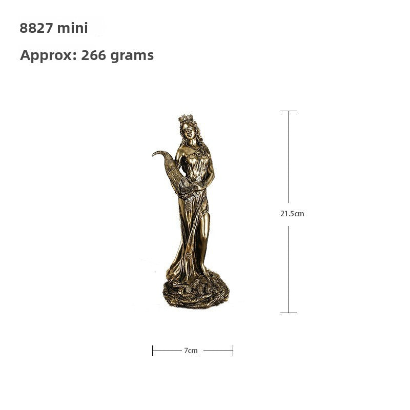 A figurine for attracting wealth