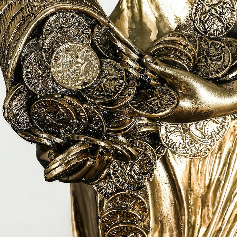 A figurine for attracting wealth