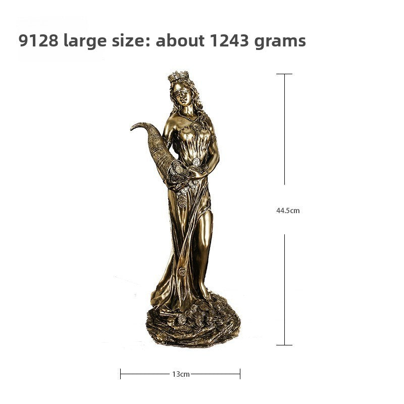A figurine for attracting wealth