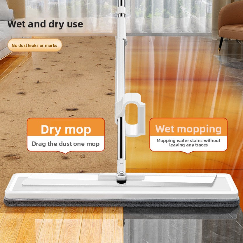 A flat mop is a perfect mopping tool
