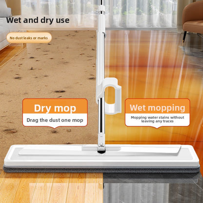 A flat mop is a perfect mopping tool