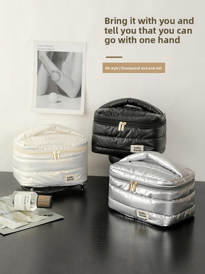 A high-end portable large-capacity toiletry bag