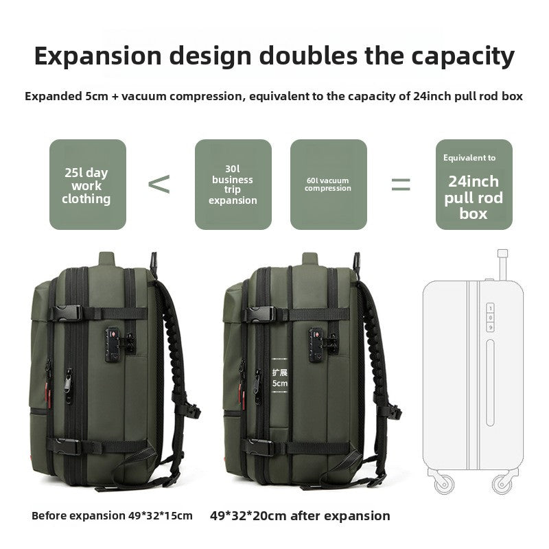 A high-end travel bag for men