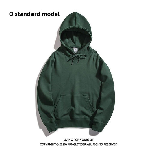 A highly anticipated solid-color sweatshirt for men
