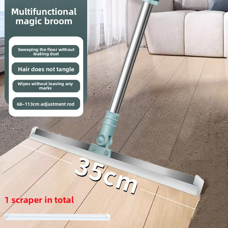 A household mopping magic broom