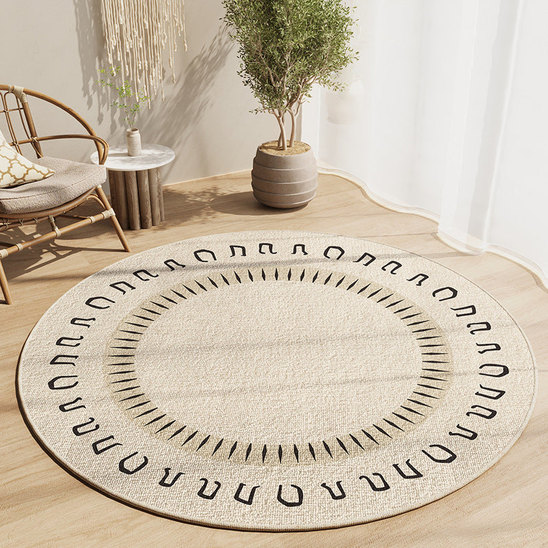 A Japanese-style sandblasted coffee table mat