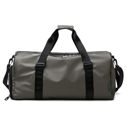 A large-capacity hand-held travel bag with a pull handle
