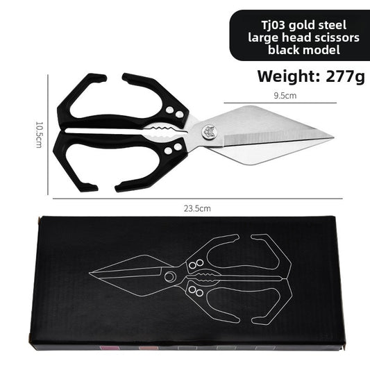 A large pair of scissors specially designed for bone cutting