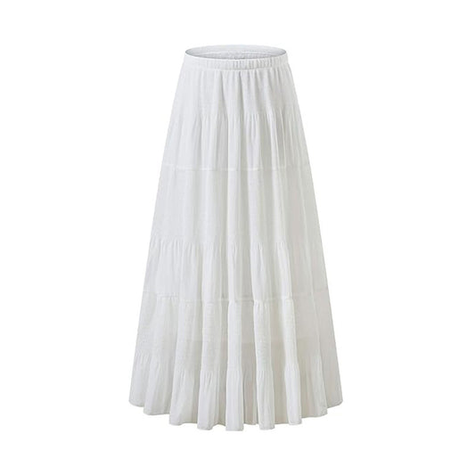 A- line Horn Long Skirt Skirt