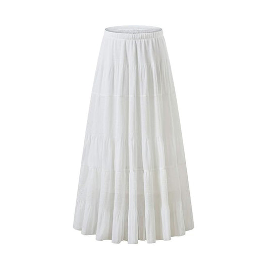 A- line Horn Long Skirt Skirt