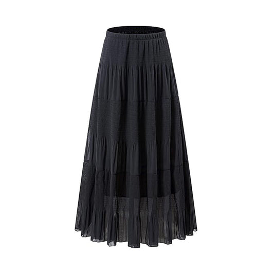 A- line Horn Long Skirt Skirt