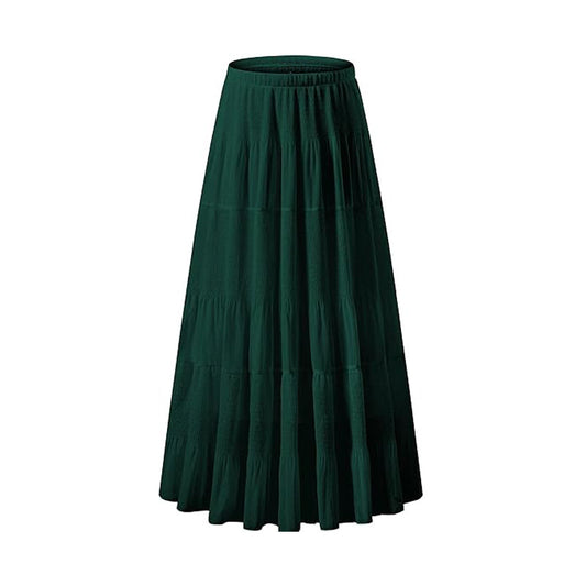 A- line Horn Long Skirt Skirt