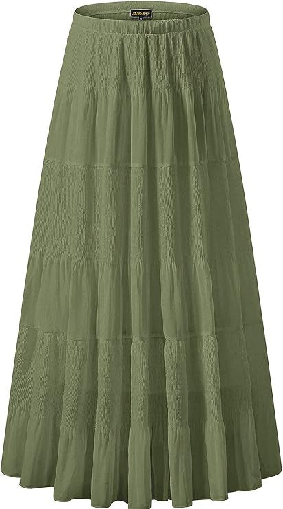 A- line Horn Long Skirt Skirt