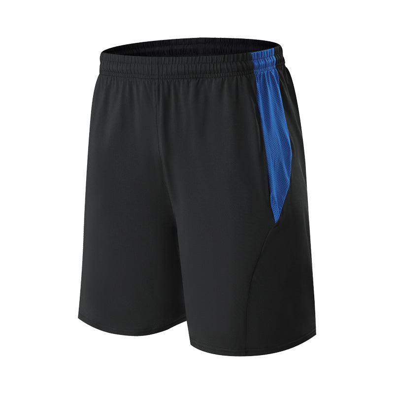 A man in sports yoga shorts